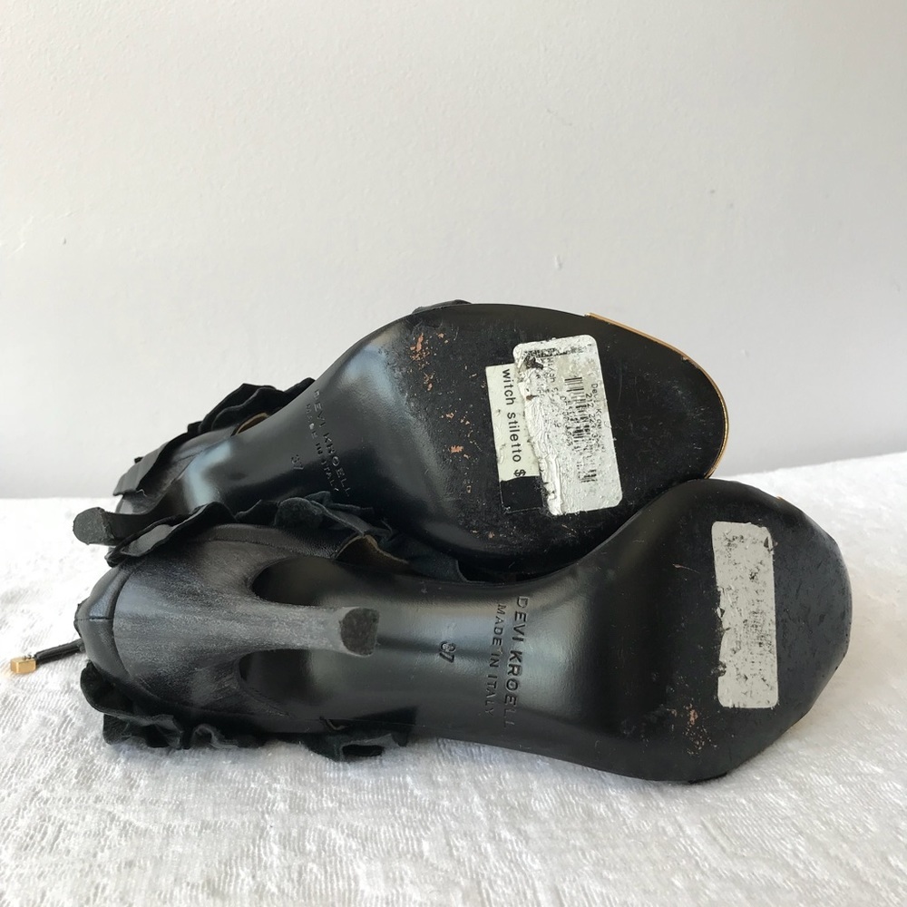 DEVI KROELL**Leaf Black Stilleto**EU 37 US 7 - Picture 7 of 7